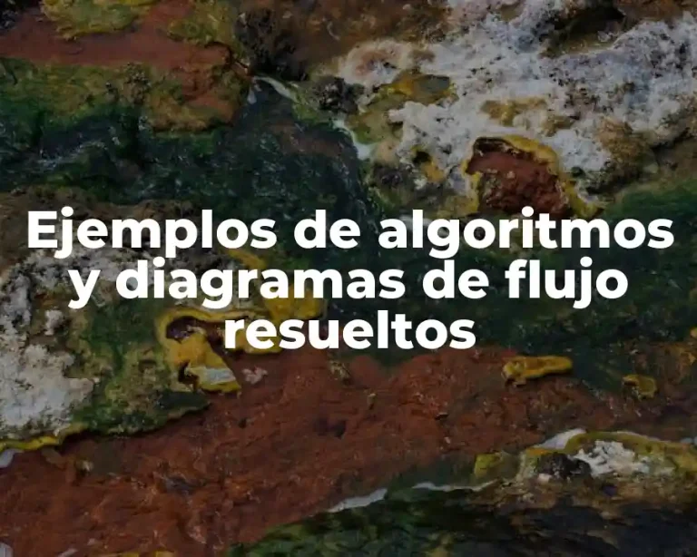 Ejemplos de algoritmos y diagramas de flujo resueltos