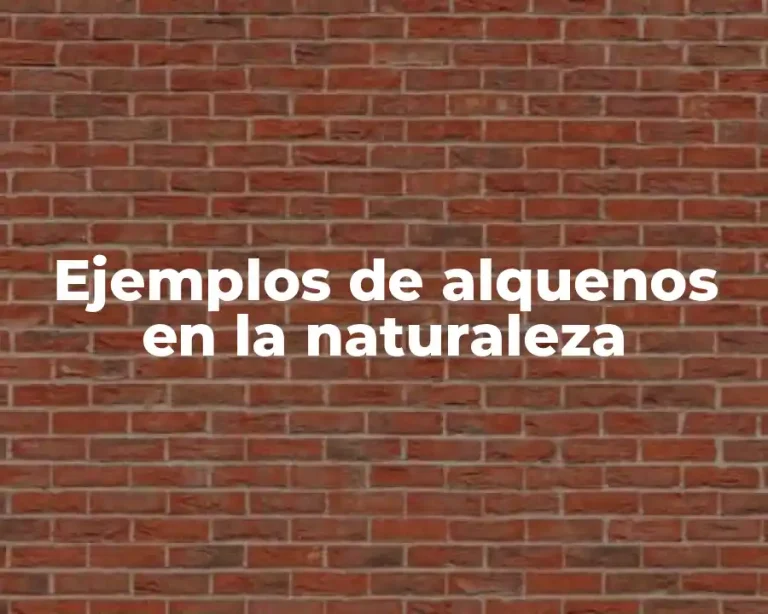 Ejemplos de alquenos en la naturaleza