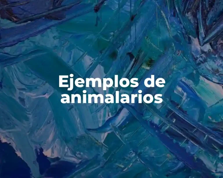 Ejemplos de animalarios