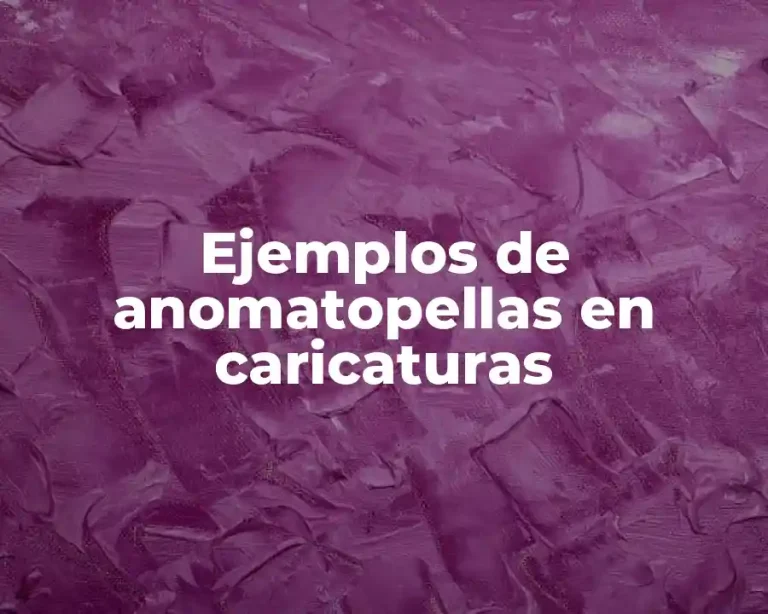 Ejemplos de anomatopellas en caricaturas