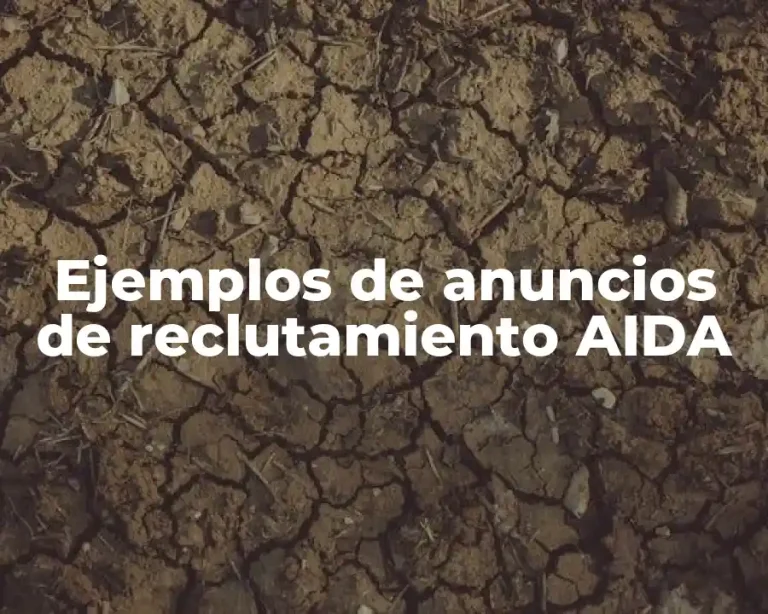Ejemplos de anuncios de reclutamiento AIDA