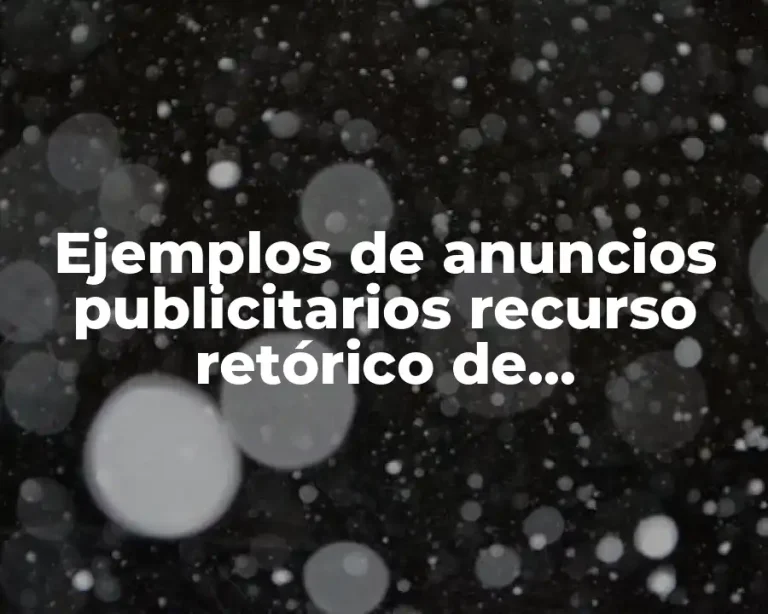 Ejemplos de anuncios publicitarios recurso retórico de comparación