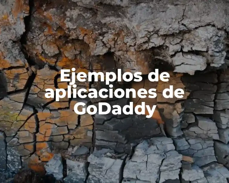 Ejemplos de aplicaciones de GoDaddy