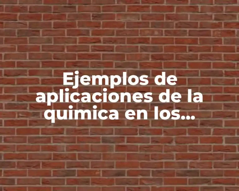 Ejemplos de aplicaciones de la quimica en los alimentos