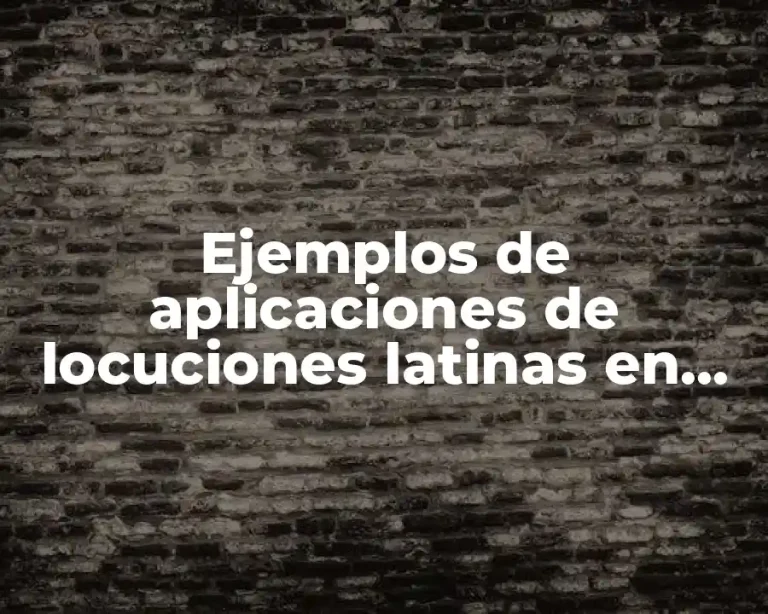 Ejemplos de aplicaciones de locuciones latinas en pie de página