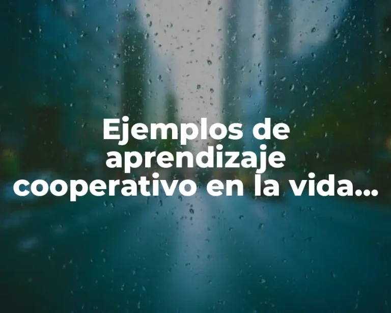 Ejemplos de aprendizaje cooperativo en la vida cotidiana