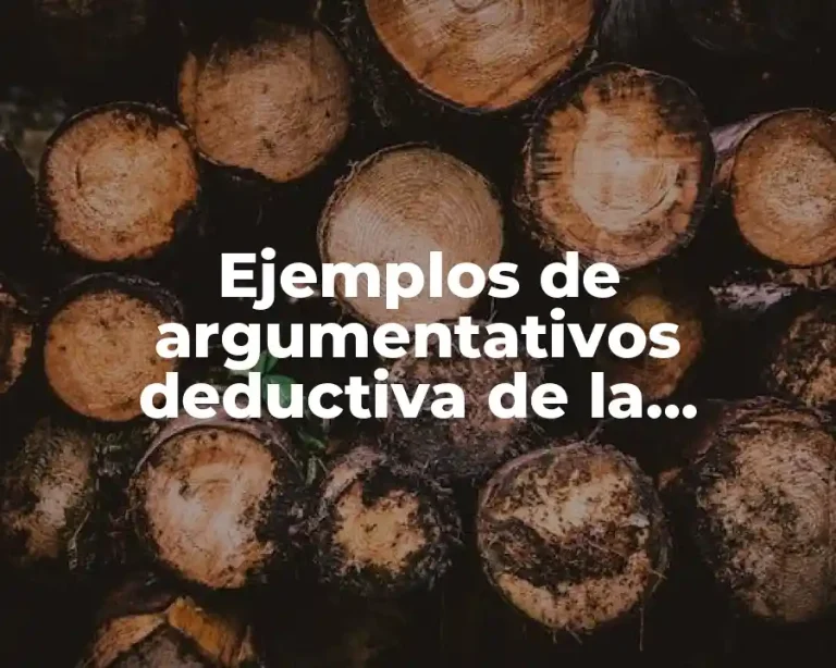 Ejemplos de argumentativos deductiva de la drogadicción
