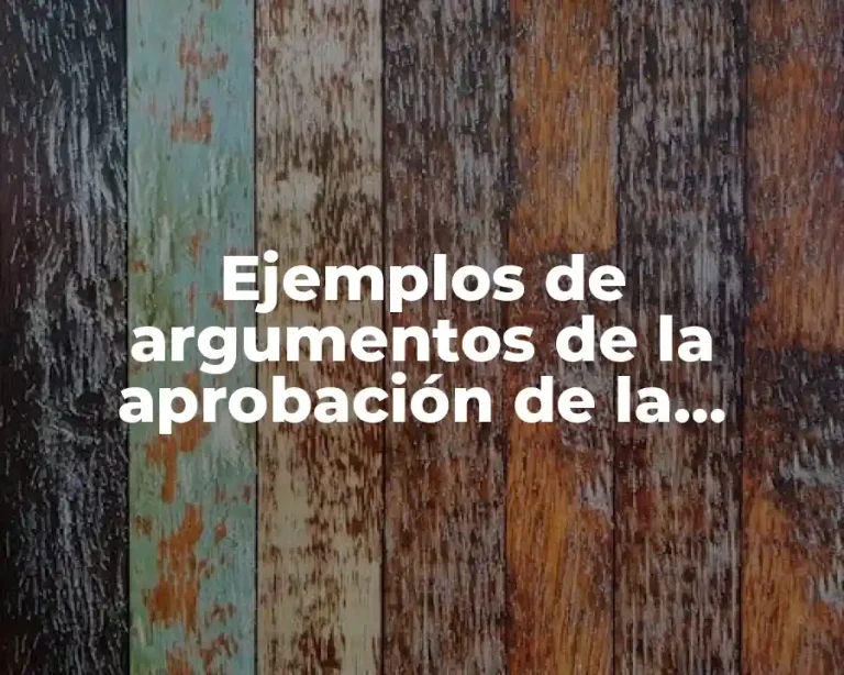 Ejemplos de argumentos de la aprobación de la marihuana y Significado