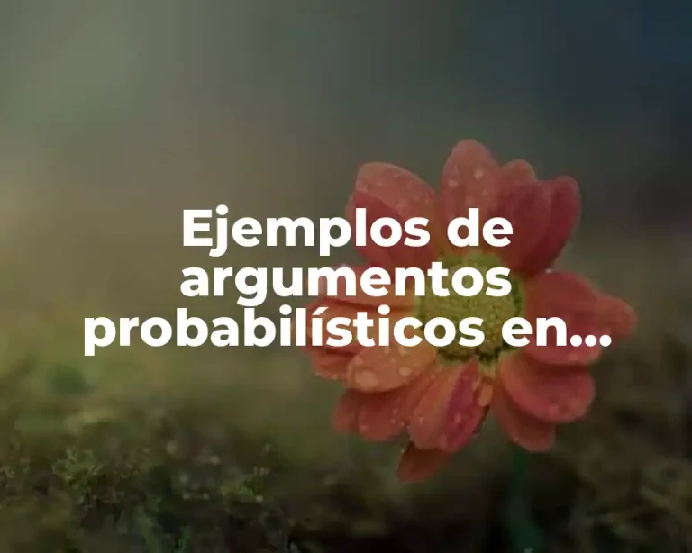 Ejemplos de argumentos probabilísticos en periódicos