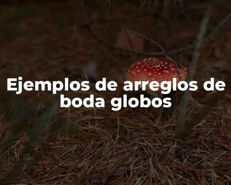 Ejemplos de arreglos de boda globos