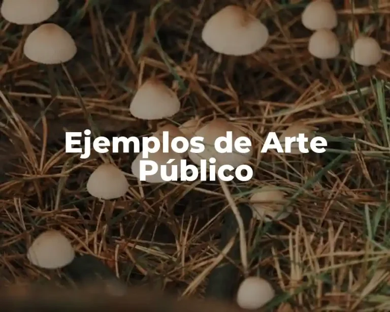 Ejemplos de Arte Público