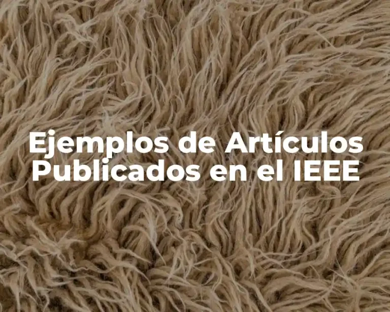 Ejemplos de Artículos Publicados en el IEEE