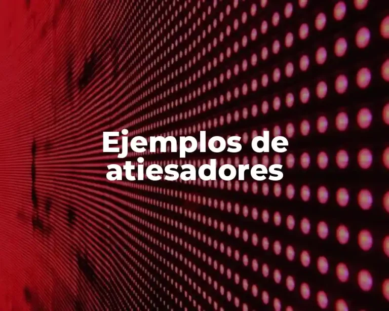 Ejemplos de atiesadores