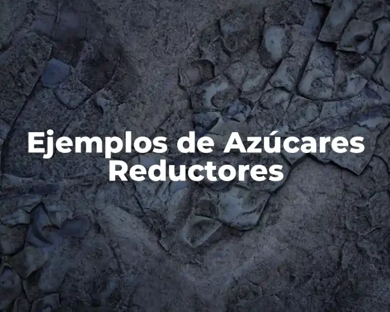 Ejemplos de Azúcares Reductores