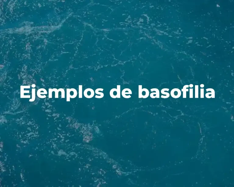 Ejemplos de basofilia