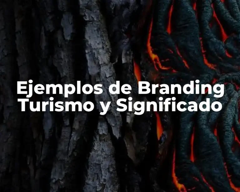 Ejemplos de Branding Turismo y Significado