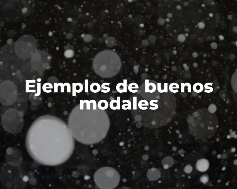 Ejemplos de buenos modales