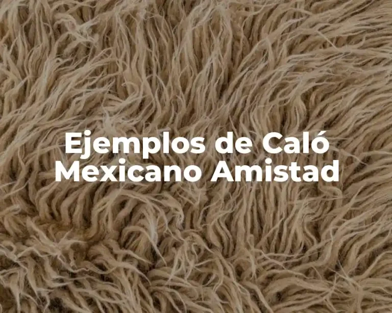 Ejemplos de Caló Mexicano Amistad
