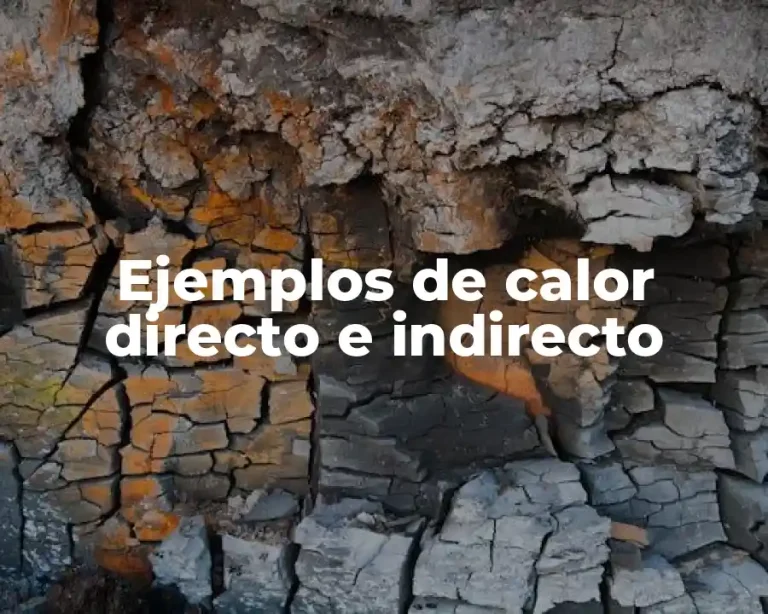 Ejemplos de calor directo e indirecto