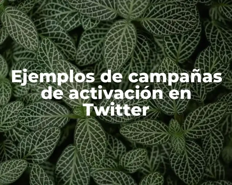 Ejemplos de campañas de activación en Twitter