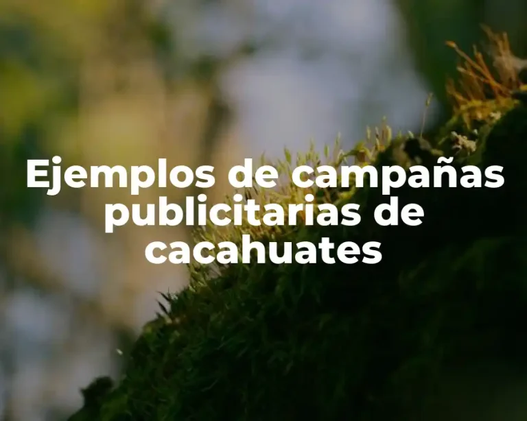 Ejemplos de campañas publicitarias de cacahuates