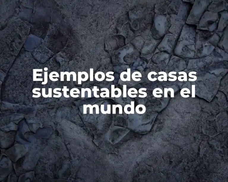 Ejemplos de casas sustentables en el mundo