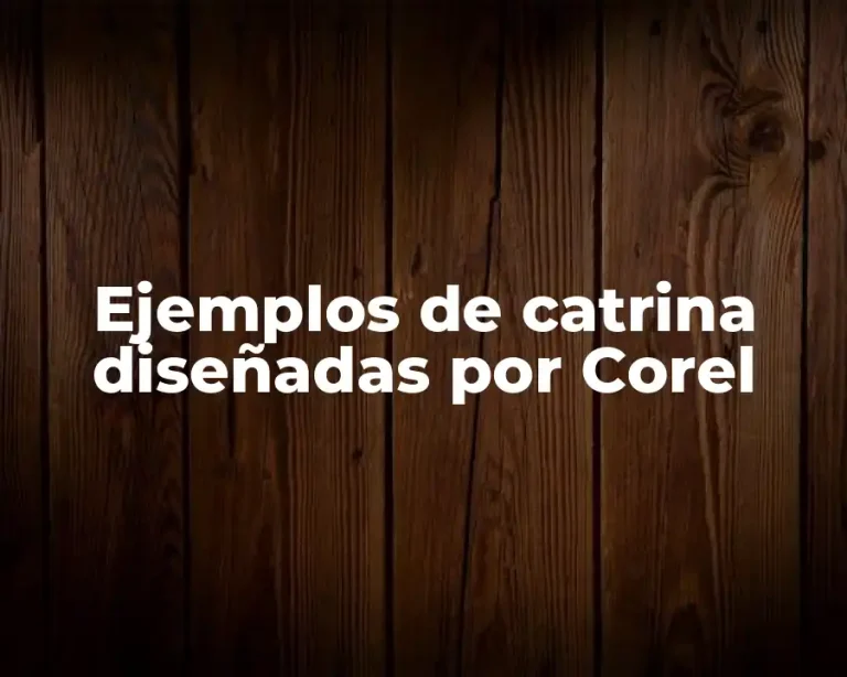 Ejemplos de catrina diseñadas por Corel