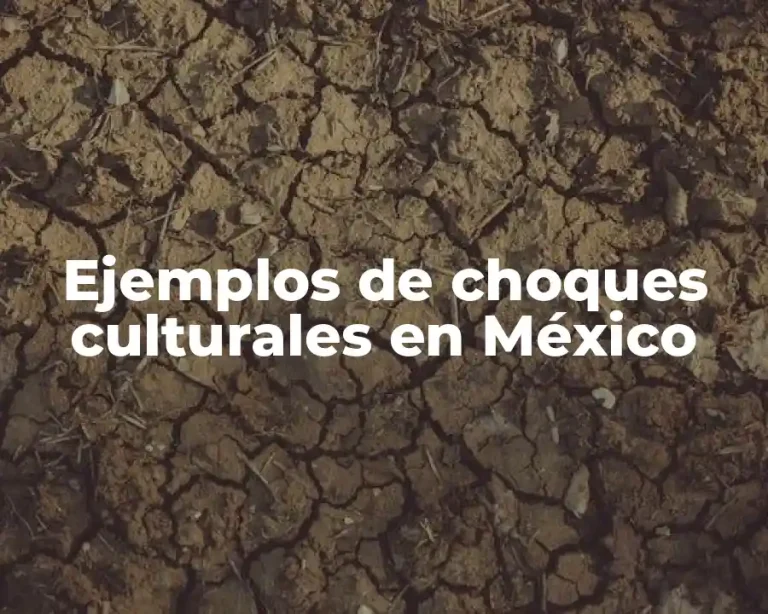 Ejemplos de choques culturales en México
