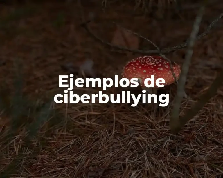 Ejemplos de ciberbullying