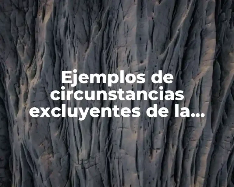 Ejemplos de circunstancias excluyentes de la ilicitud en materia