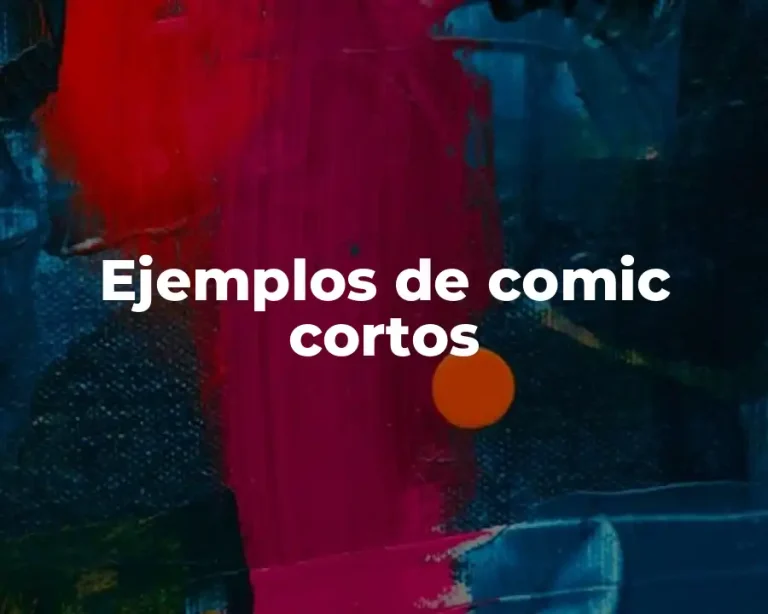 Ejemplos de comic cortos