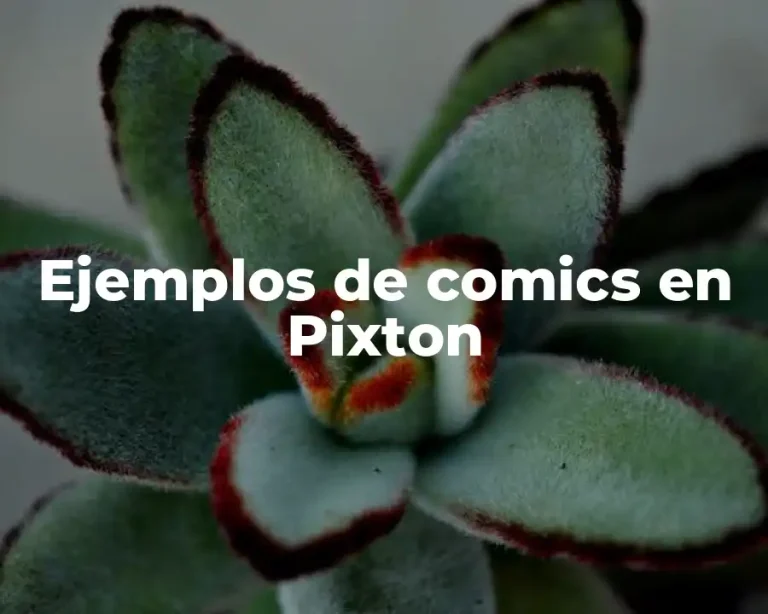 Ejemplos de comics en Pixton