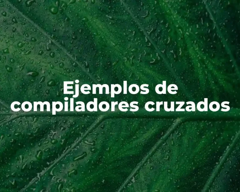Ejemplos de compiladores cruzados