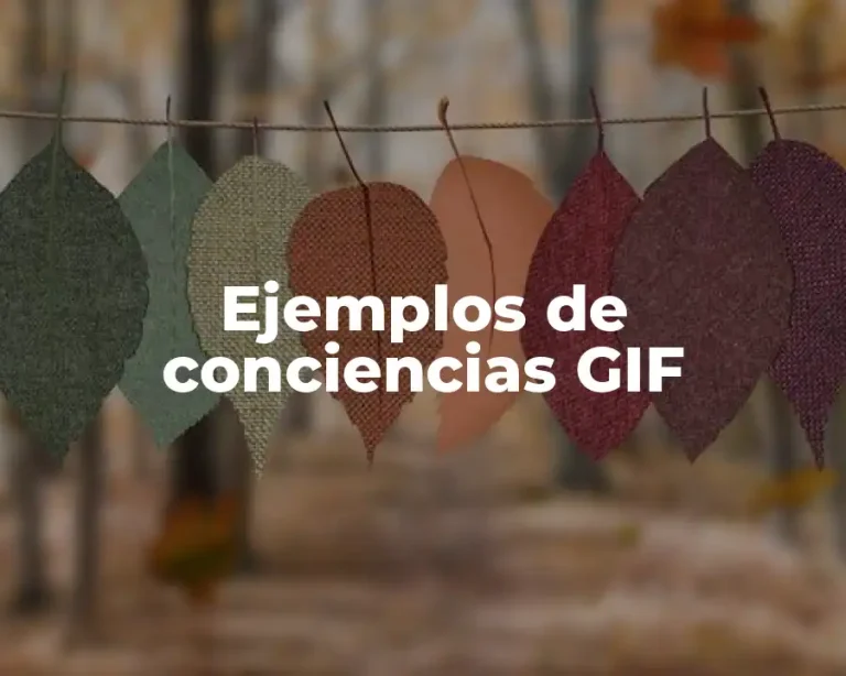 Ejemplos de conciencias GIF