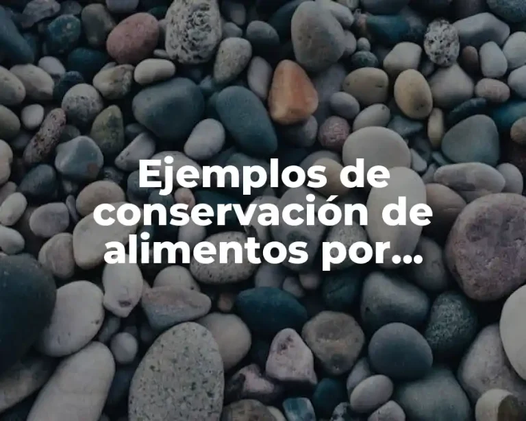 Ejemplos de conservación de alimentos por pasteurización