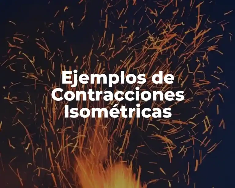 Ejemplos de Contracciones Isométricas