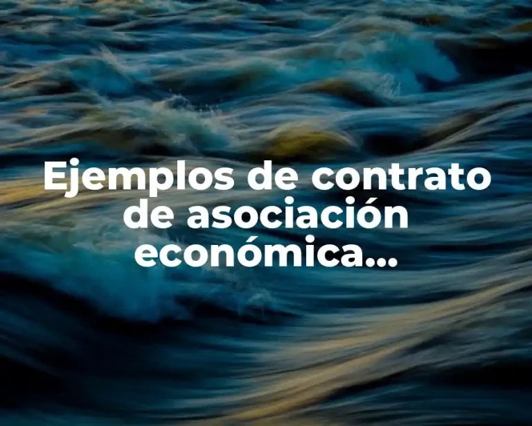 Ejemplos de contrato de asociación económica internacional en Cuba