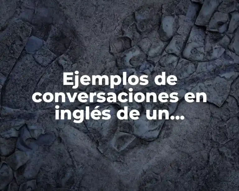 Ejemplos de conversaciones en inglés de un restaurante y Significado