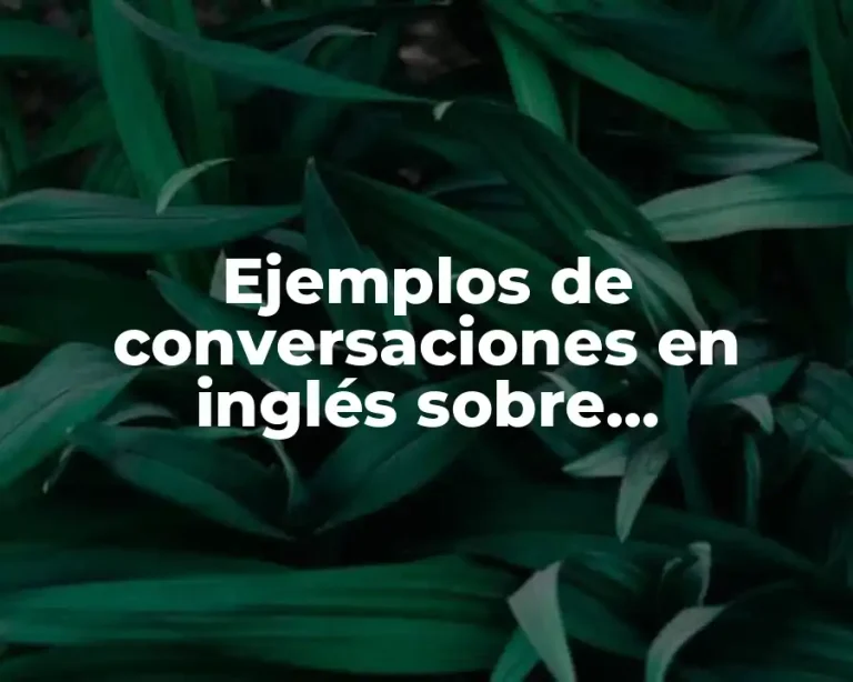 Ejemplos de conversaciones en inglés sobre nacionalidades