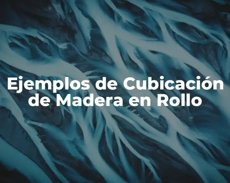 Ejemplos de Cubicación de Madera en Rollo