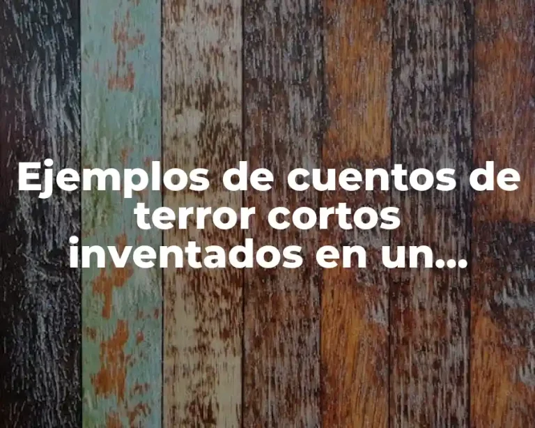 Ejemplos de cuentos de terror cortos inventados en un cementerio