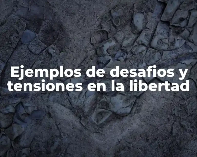 Ejemplos de desafios y tensiones en la libertad