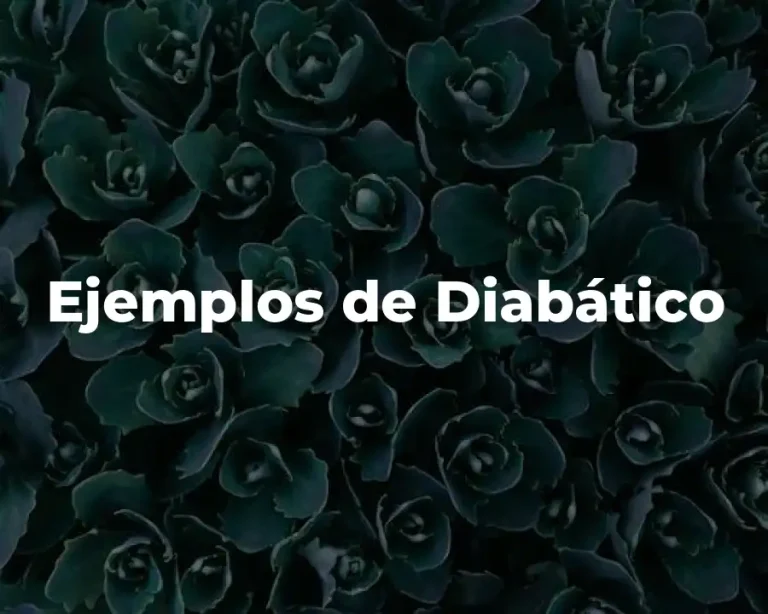 Ejemplos de Diabático