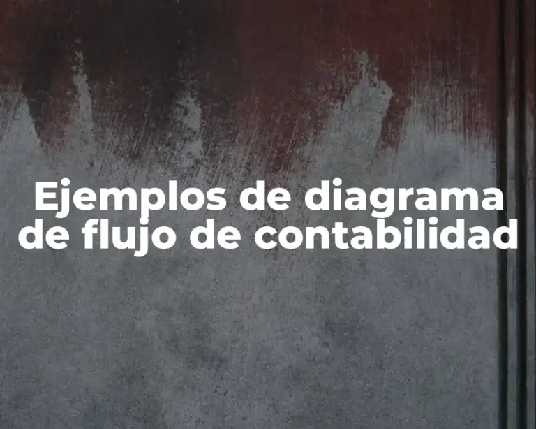 Ejemplos de diagrama de flujo de contabilidad