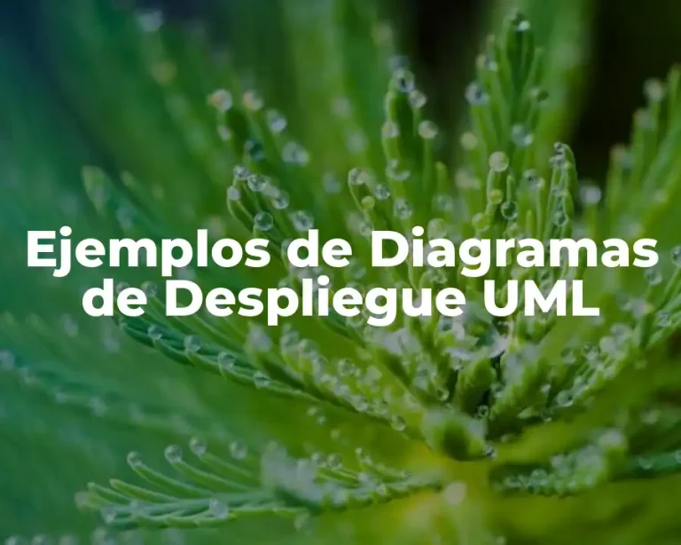 Ejemplos de Diagramas de Despliegue UML