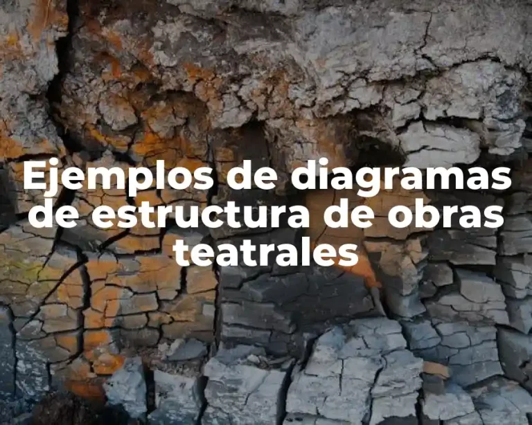 Ejemplos de diagramas de estructura de obras teatrales