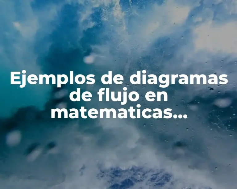 Ejemplos de diagramas de flujo en matematicas preparatoria