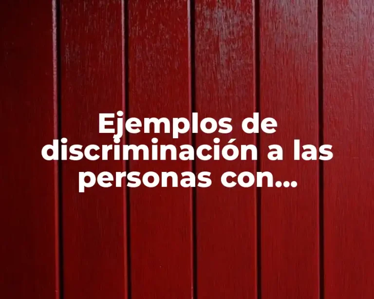 Ejemplos de discriminación a las personas con inteligencia intrapersonal
