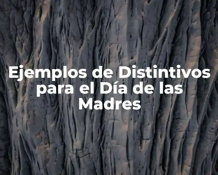 Ejemplos de Distintivos para el Día de las Madres
