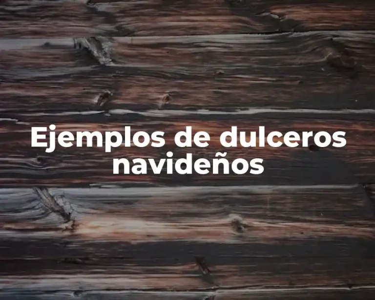 Ejemplos de dulceros navideños